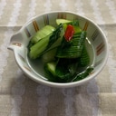 きゅうりと青梗菜の水キムチ